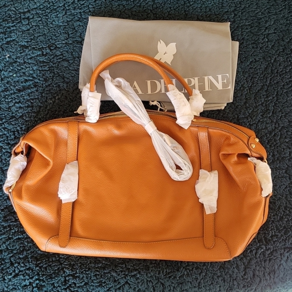Ora Delphine Brown Satchel - Picture 13 of 14